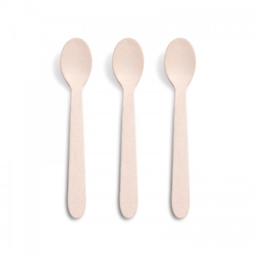 Mini Colheres Madeira